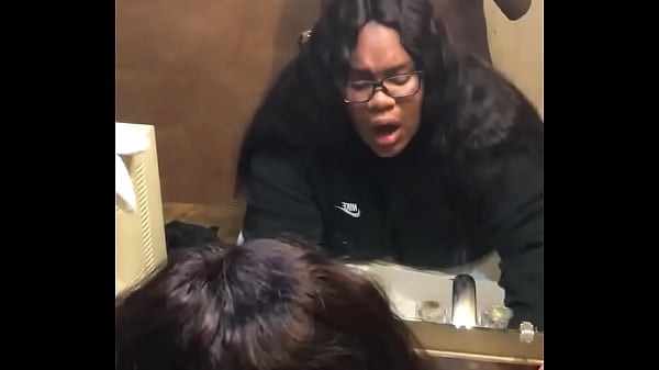 FUCKED BBW FROM BEHIND WHILE SHE LOOKS IN THE MIRROR